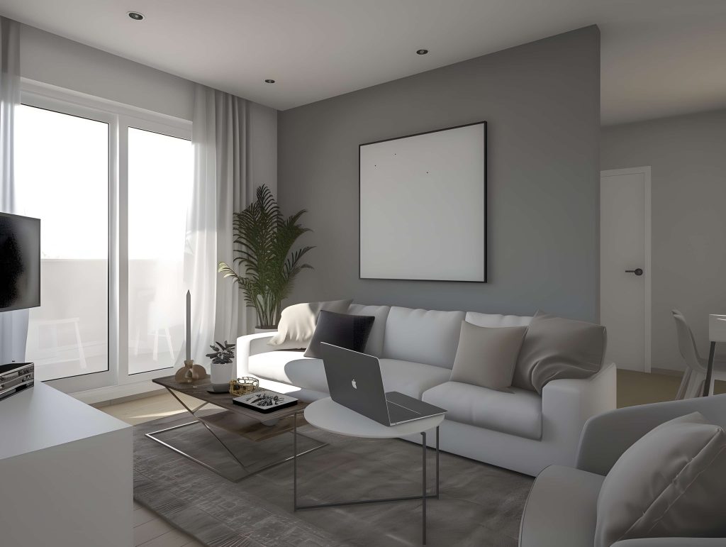 Greige and White The Modern Minimalist Combo