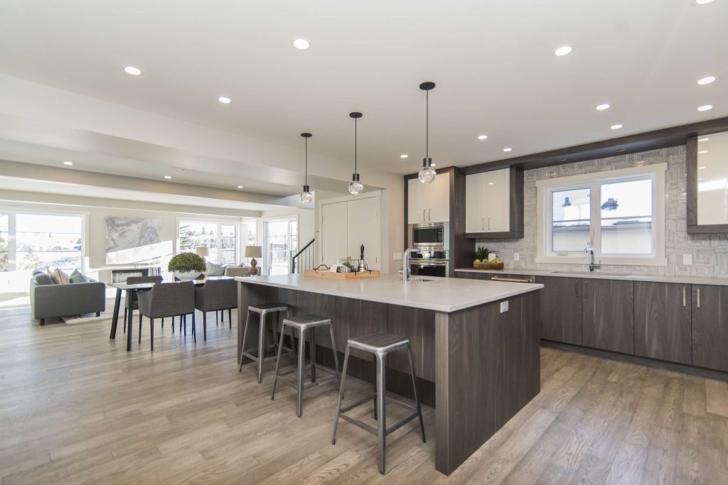 The Kitchen with a Workstation Layout