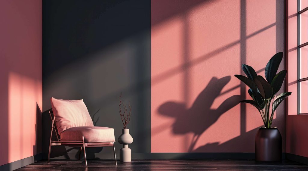 Two-Tone Walls Creative Contrast